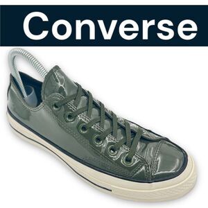 Converse Chuck 70 Green Patent Leather Ox Sneakers Women’s 7 Men 5 Unisex